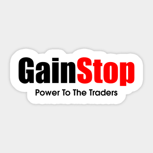 Wallstreetbets WSB GainStop GameStonk Stock Market Day Options Trader Sticker